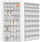 40 Large Pockets Over The Door Shoe Organizer
