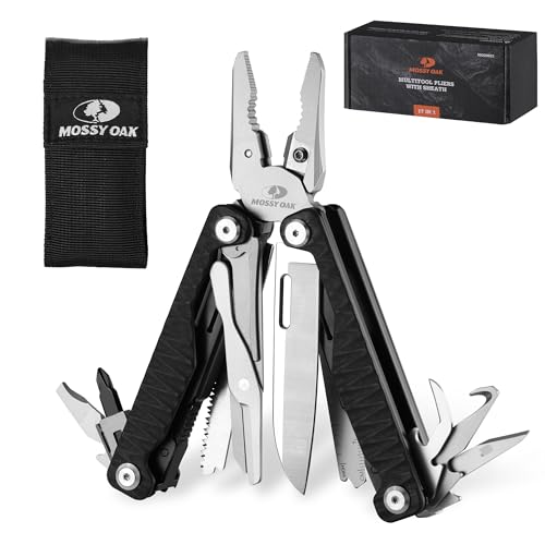 17-in-1 Multitool Pliers, CNC-Machined Steel, G10 Handle