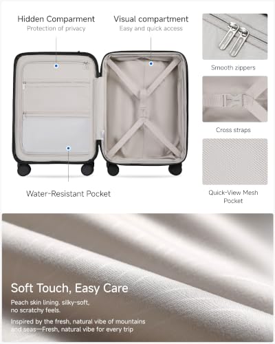 Carry On Front Pocket Suitcase