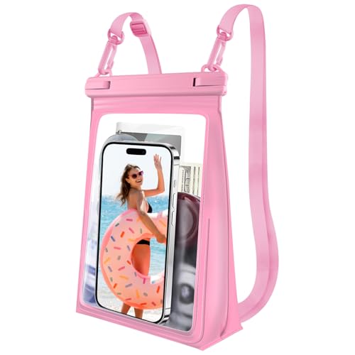 Large Waterproof Phone Pouch with Sealing Strip