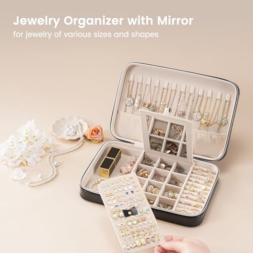 Travel Jewelry Case for Women Girls