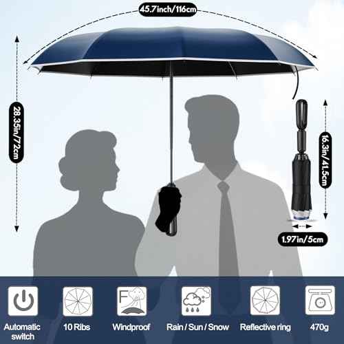 Windproof Compact Travel Umbrella