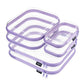Clear Hard Shell Zipper Cases (6 Count)