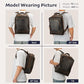 Leather Backpack for Men 15.6" Laptop Backpack 100% Madagascar top