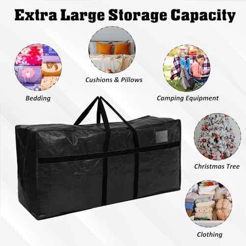 4 Pcs 149 Gallon Extra Large Moving Bags Heavy Duty Storage Bag (4 Count)