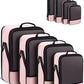 4 PCS Set Compression Packing Cubes for Travel (4 Count)