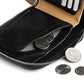 Zip Wallet Slim Leather Billfold (8 Count)