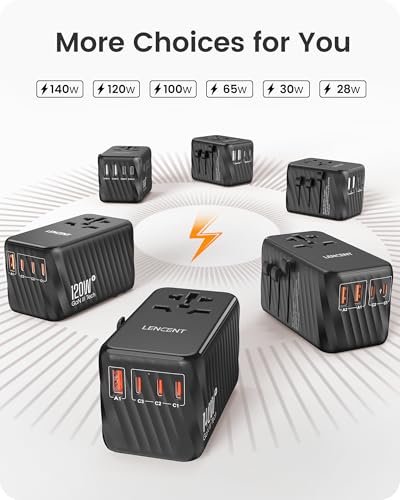 140W Universal Travel Adapter