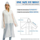 2 Pack Portable EVA Raincoats for Adults (2 Count)
