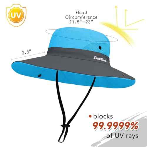 Women's Ponytail Safari Sun Hat