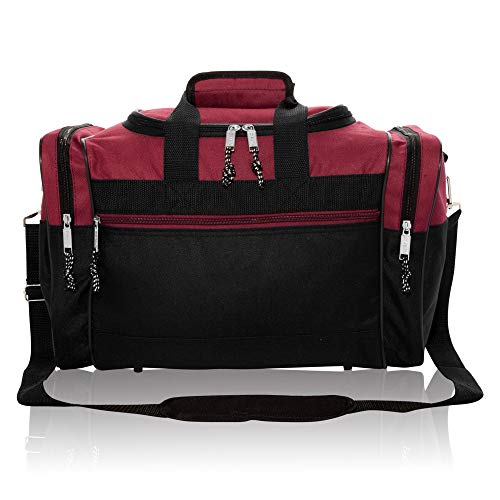17" Blank Duffle Bag Duffel Bag Travel Size Sports Durable Gym Bag
