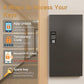 120 Key Lock Box Smart Key Organier Cabinet with Keypad & App for Office