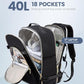 40L Travel Backpack Flight Approved Carry on Backpack