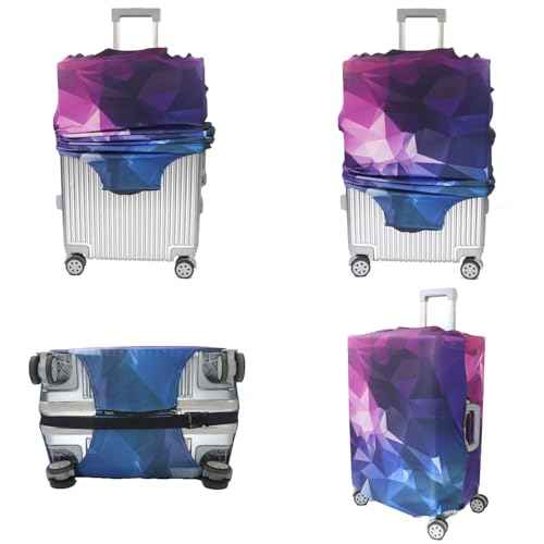 Thicker Travel Luggage Covers with Luggage Tag For Suitcase Tsa Approved
