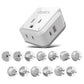 International Power Plug Adapter Travel Set