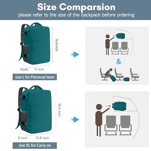 Carry on Backpack for Men Women