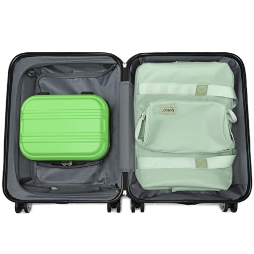 Luggage Set 4 Piece Carry On Hardside Luggage with Spinner Wheels (4 Count)