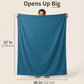 Compact Travel Blanket for Airplane