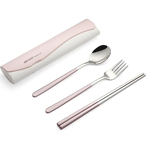 Travel Utensils with Case (4 Count)