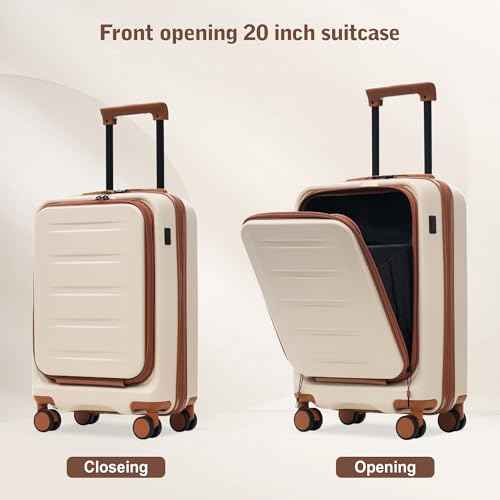 Luggage Sets 5 Piece Front Open (5 Count)