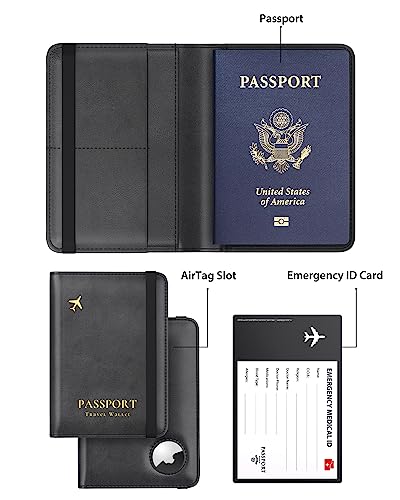 AirTag Passport Holder