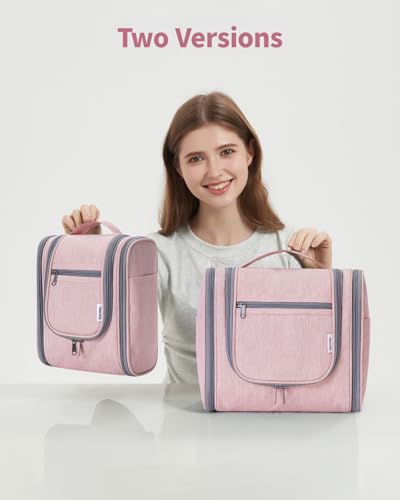 Hanging Toiletry Bag for Women Travel Makeup Bag Organizer Toiletries Bag for Cosmetics Essentials Accessories