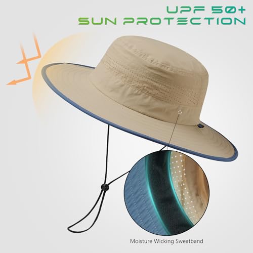 UPF 50+ Foldable Brim Water