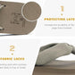 Flip Flops for Women Arch Support Summer Pool Sandals Camel Size 8.5