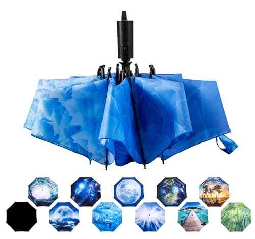 Umbrella Compact Inverted Folding Umbrellas Auto Open Close