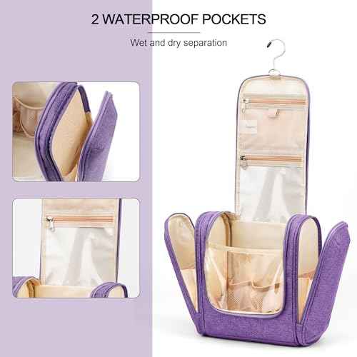 Hanging Travel Toiletry Bag for Women and Men