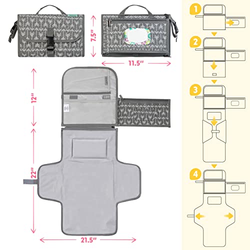 Portable Diaper Changing Pad