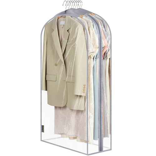 1PK Clear Garment Bags for Hanging Clothes