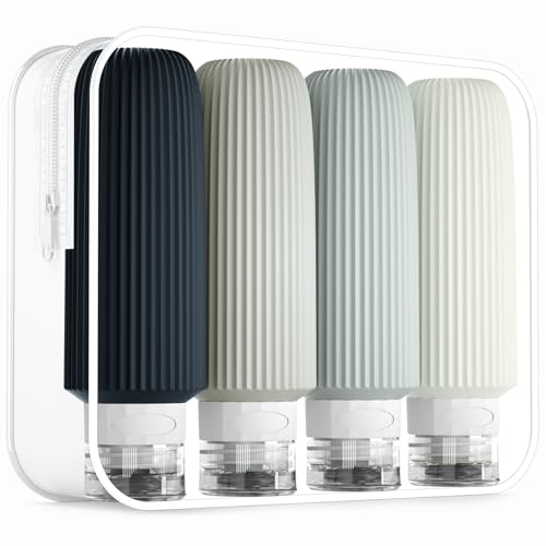 Travel Bottles for Toiletries (4 Count)