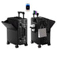 Carry on suitcase Zipperless Luggage