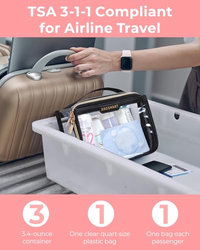 Clear Toiletry Bag for Travel