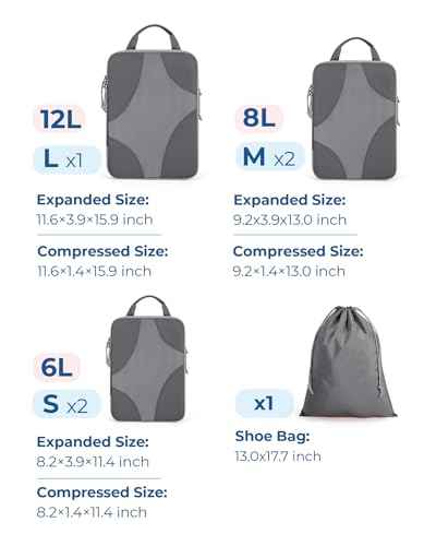 Compression Packing Cubes (6 Count)