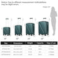 16 Inch Underseat Carry On Luggage With Wheels Underseat Carry On Bag Small Suitcase Personal Item Hard Shell Suitcases Mini TSA Approved Carry On Luggage