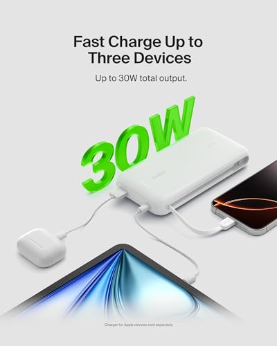20000mAh 30W USB C Power Bank