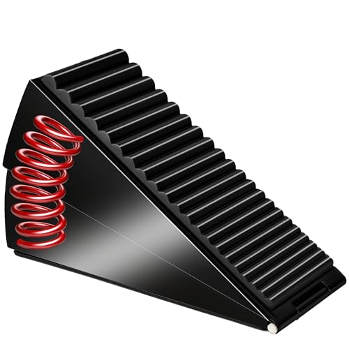 Large Door Stopper Premium Spring Adjustable Rubber Wedge