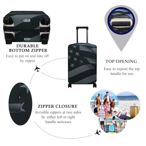 Travel Luggage Cover Suitcase Protector Fits 27