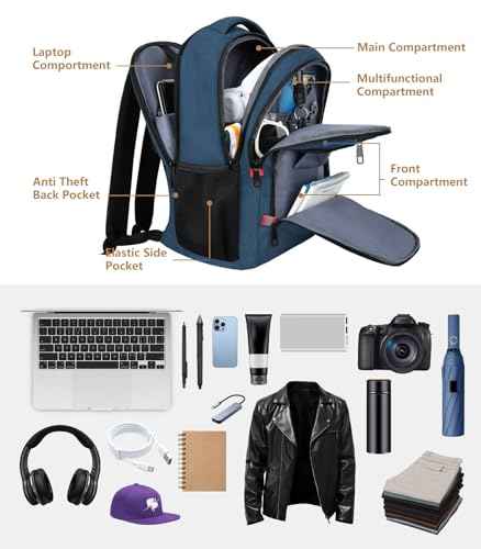 Travel Laptop Backpack for Men Women