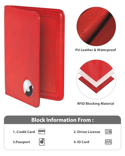 AirTag Passport Holder