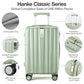 24 Inch Luggage Suitcases With Spinner Wheels Lightweight PC Hard Shell Rolling Suitcase With Travel Lock