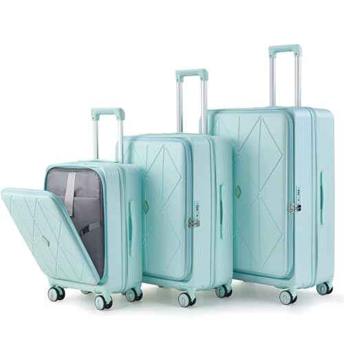 3 Piece Luggage Set 100% PC Hardshell (3 Count)