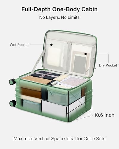 Hardside Expandable Carry On Luggage