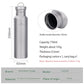 Outdoor 750ml Wide Mouth Titanium Water Bottle Canteen Ti3253d