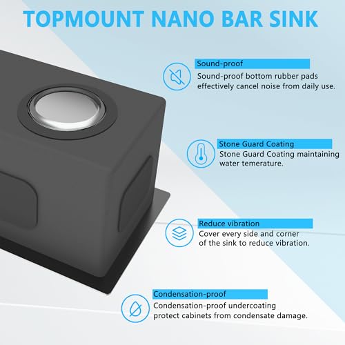 10 inch Bar Sink Undermount