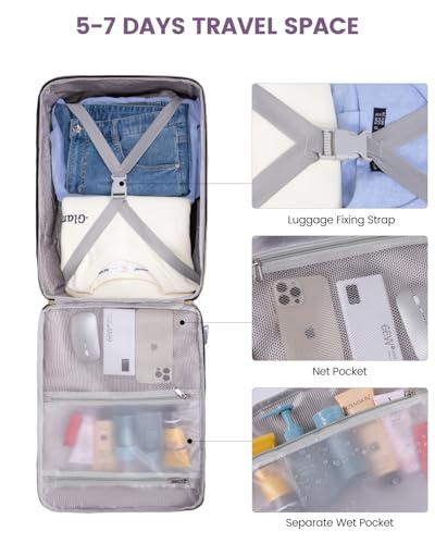 50L Travel Backpack for Women & Men