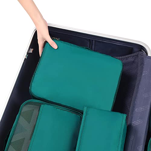 8 Set Packing Cubes Luggage Packing Organizers for Travel Accessories