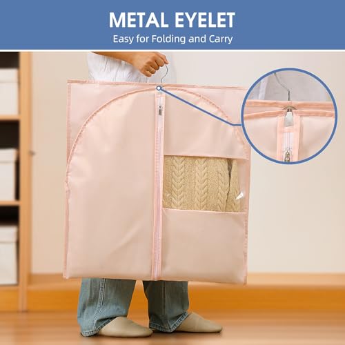 43" Suit Bags for Closet Storage and Travel (2 Count)